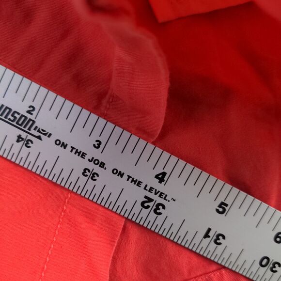 Columbia Women's Chino Shorts Pink Size 14 100% Cotton Slash Pockets - Picture 9 of 10